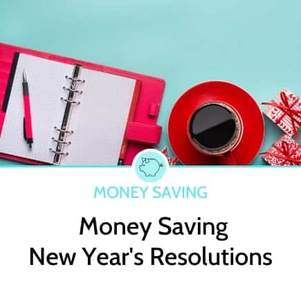 Money saving new year's resolution