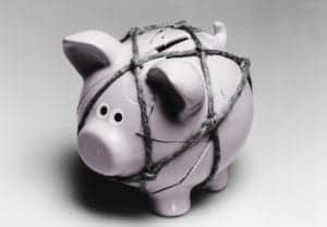 Piggy bank for money saving