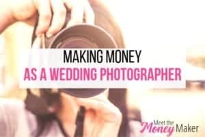 Making money as a wedding photographer