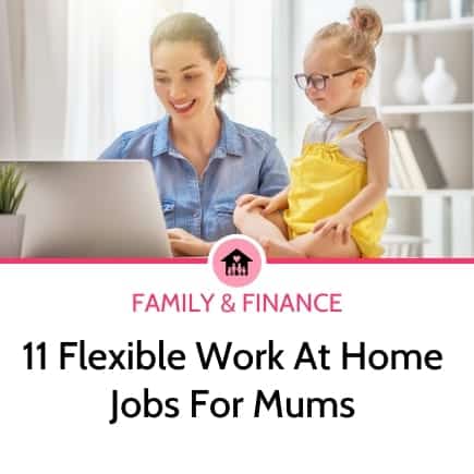Flexible work from home jobs for mums