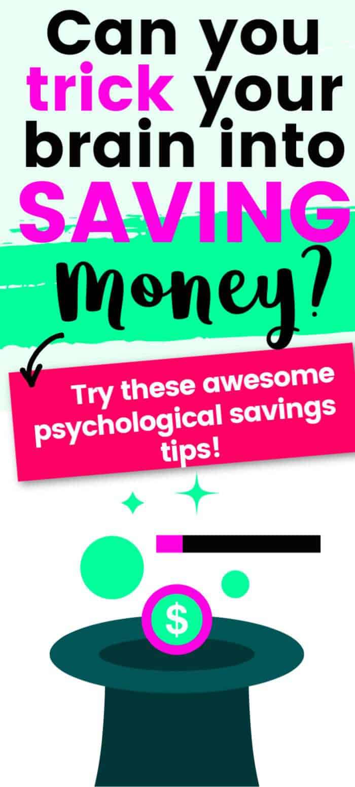 can you trick your brain into saving money?