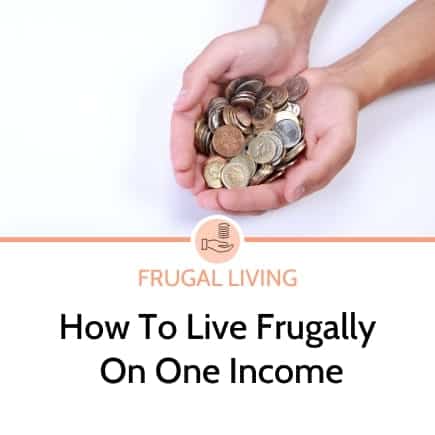 how to live frugally on one income