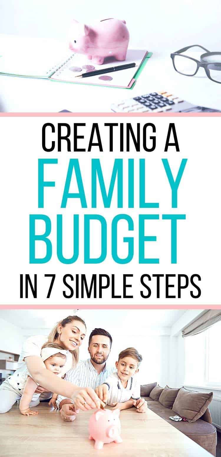 Creating a family budget