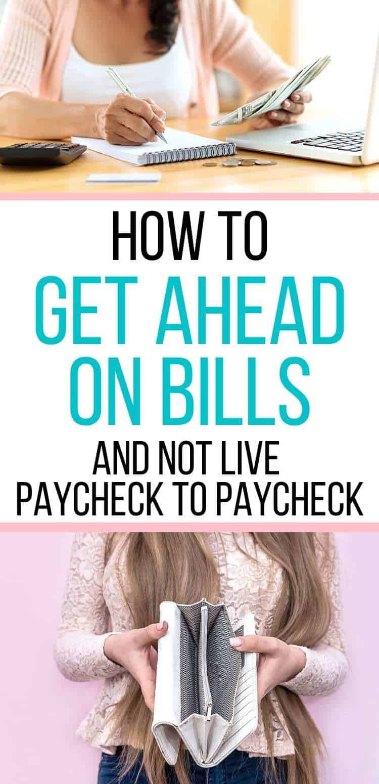 How to stop living paycheck to paycheck