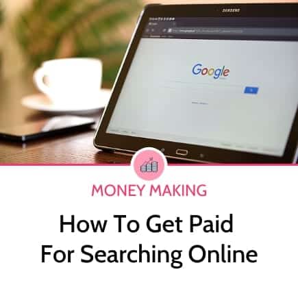 How to get paid for searches online
