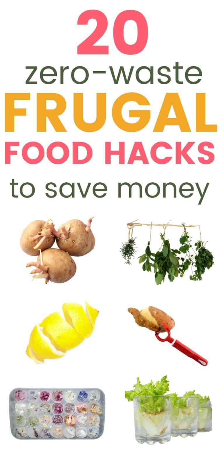  20 zero waste frugal food hacks to save money